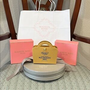 MAISON ROSE BOCA RATON Empty Candy 🍭 Boxes & Bag + Boca Beach Club Box & Purse